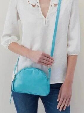 HOBO aqua crossbody Adjustable Strap purse, NWT